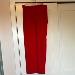 J. Crew Red Women's Kate Pants Size 0